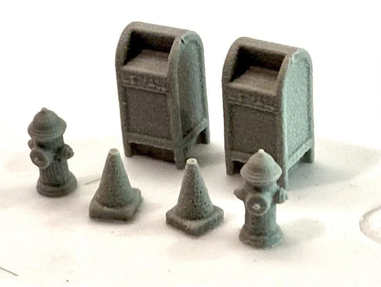 HO Scale Bar Mills Sidewalk Details 2025 - Bar Mills Models