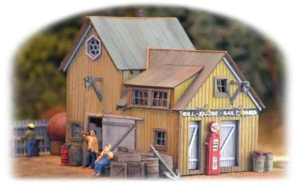 HO Scale Bar Mills Staton Marine 402 - Bar Mills Models