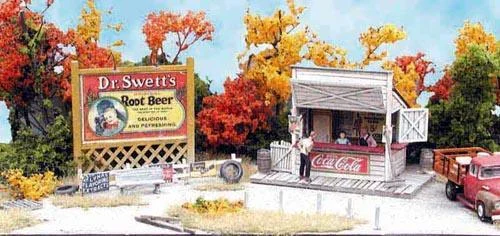 HO Scale Bar Mills Swanson's Lunch Stand 952 - Bar Mills Models