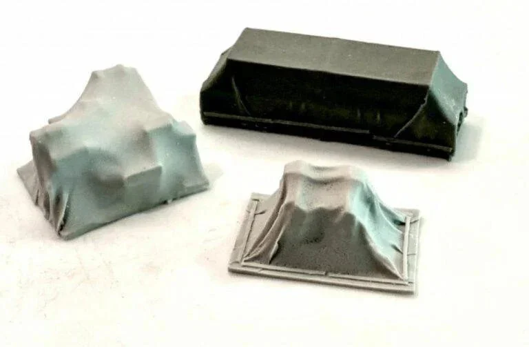 HO Scale Bar Mills Tarped Freight Loads 2014 - Bar Mills Models