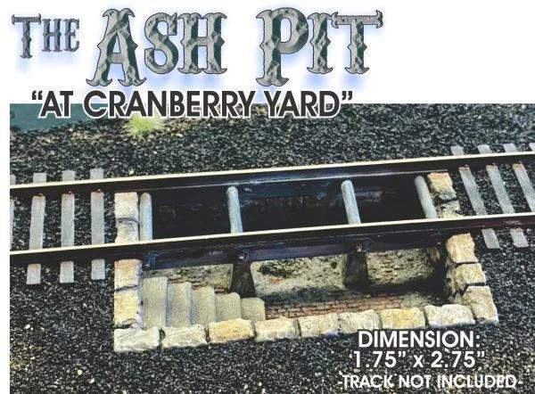 HO Scale Bar Mills The Ash Pit at Cranberry Yard 212 - Bar Mills Models