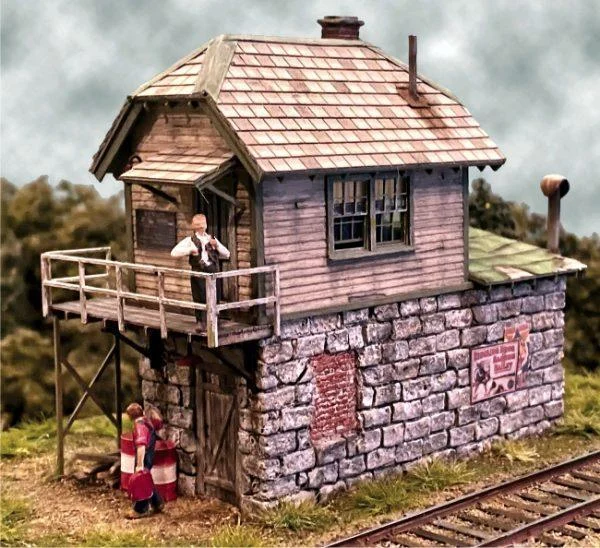 HO Scale Bar Mills Yard Tower At Cranberry 272 - Bar Mills Models