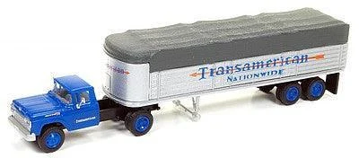 HO Scale Classic Metal Works '60 Ford Tractor Trans Amer 31170