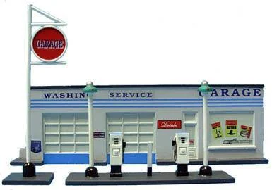 HO Scale Gas Station - IMEX Model Co.