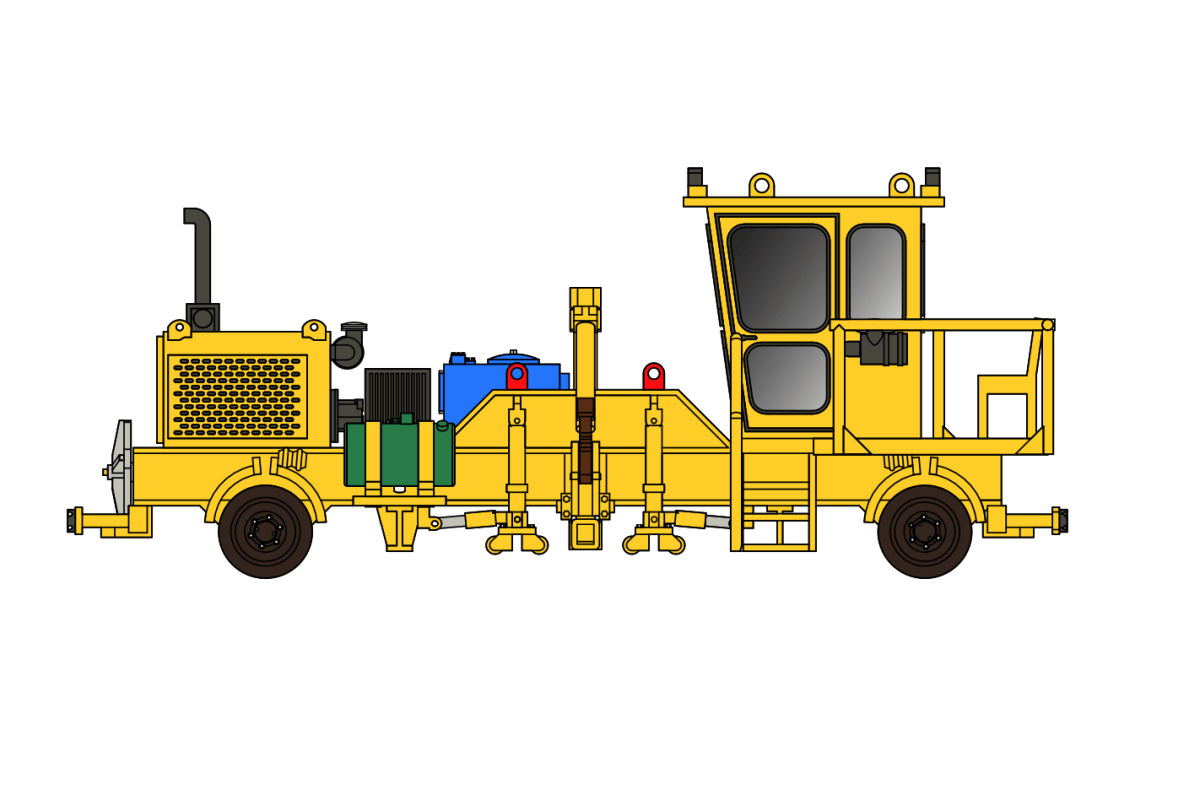 HO Scale TKO Tie Knock Out Machine Phase II - Silver Spike Designs