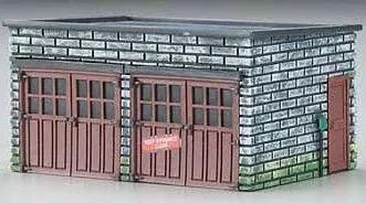 HO Scale Two Car Garage - IMEX Model Co.