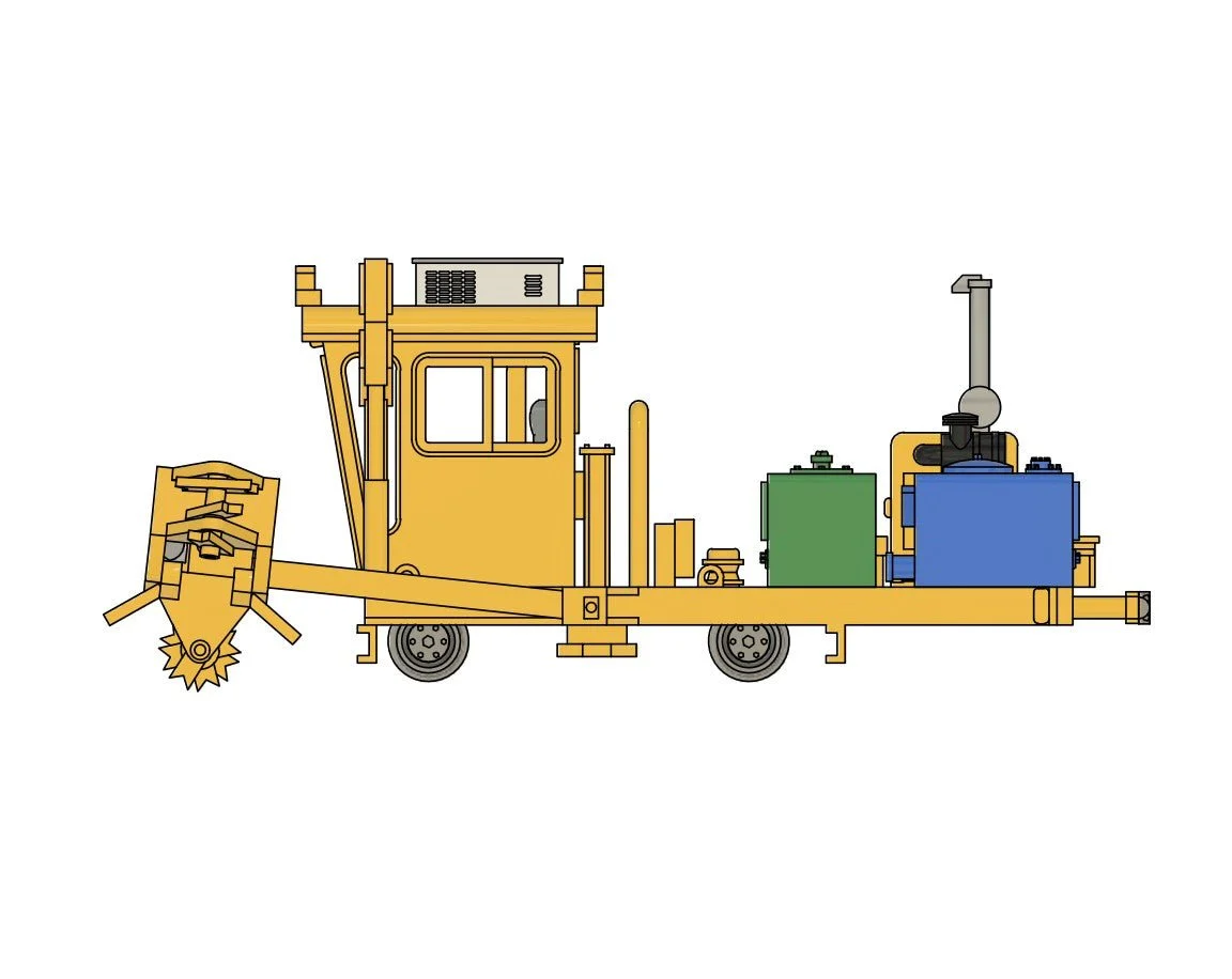 HO Scarifier - Silver Spike Designs