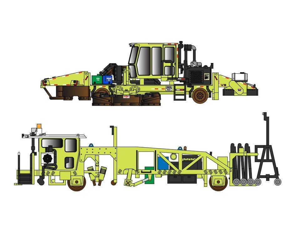 HO Surfacing Gang Bundle, CSX - Silver Spike Designs