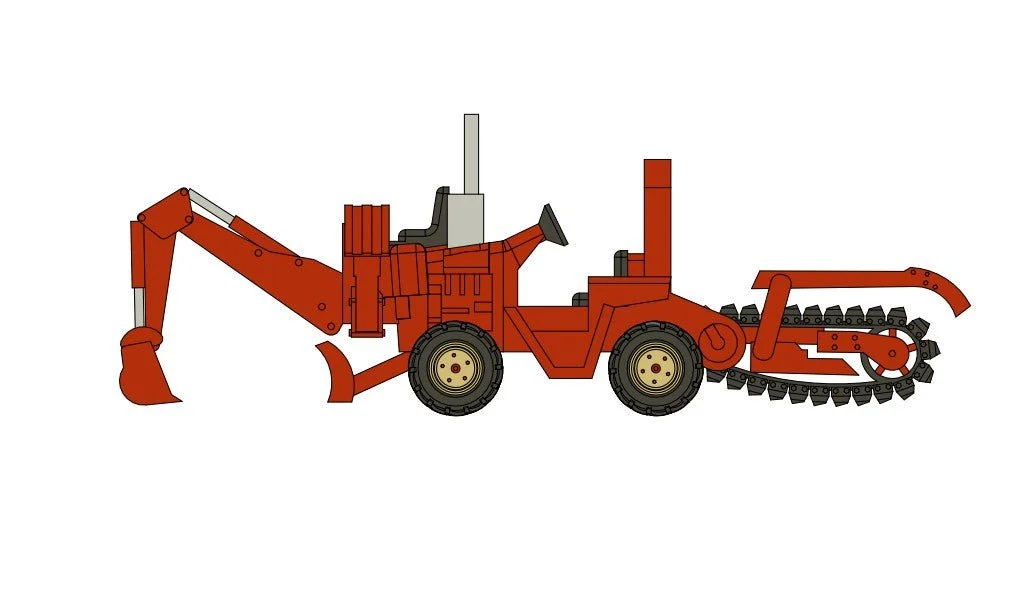 HO Trencher Kit - Silver Spike Designs