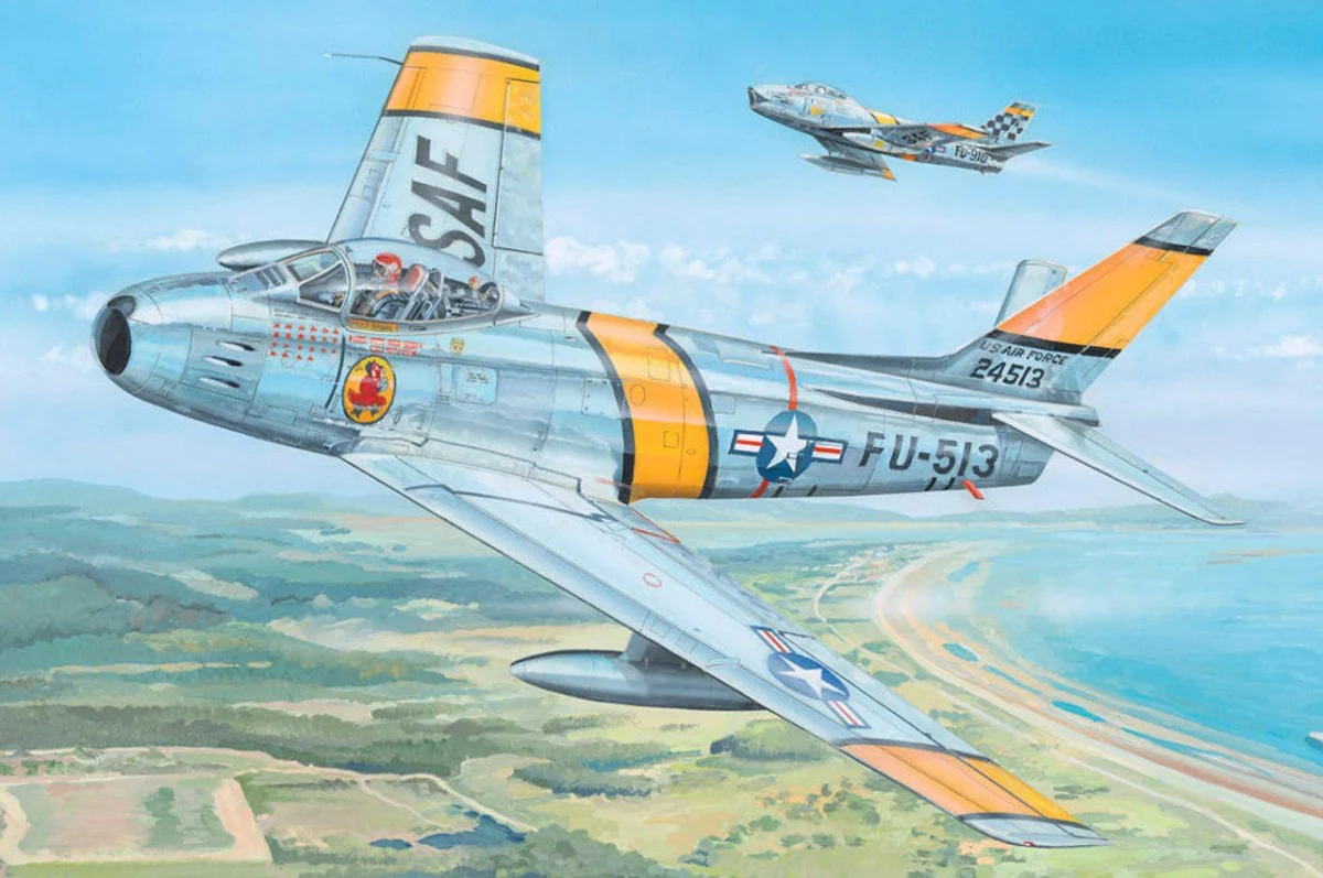 Hobby Boss 1/18 Hobby Boss F-86 Sabre - HY81808