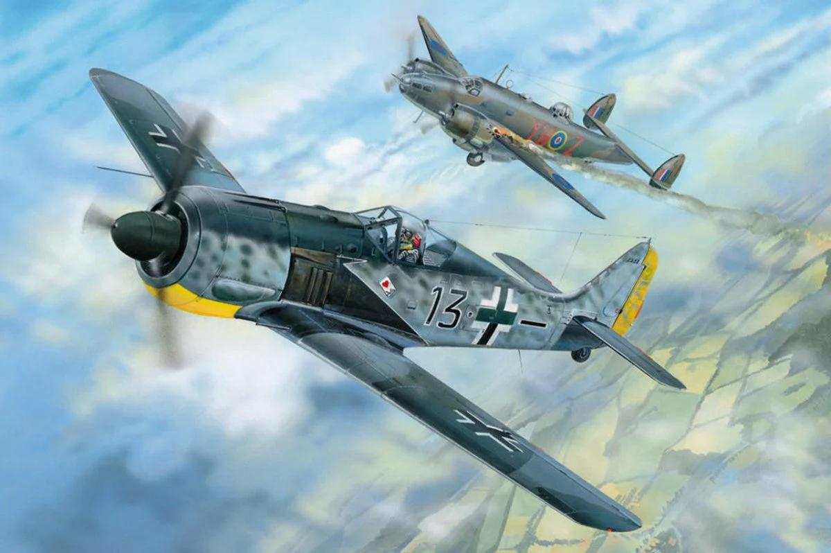 Hobby Boss 1/18 Hobby Boss Focke-Wulf Fw 190A-5 - HY81802