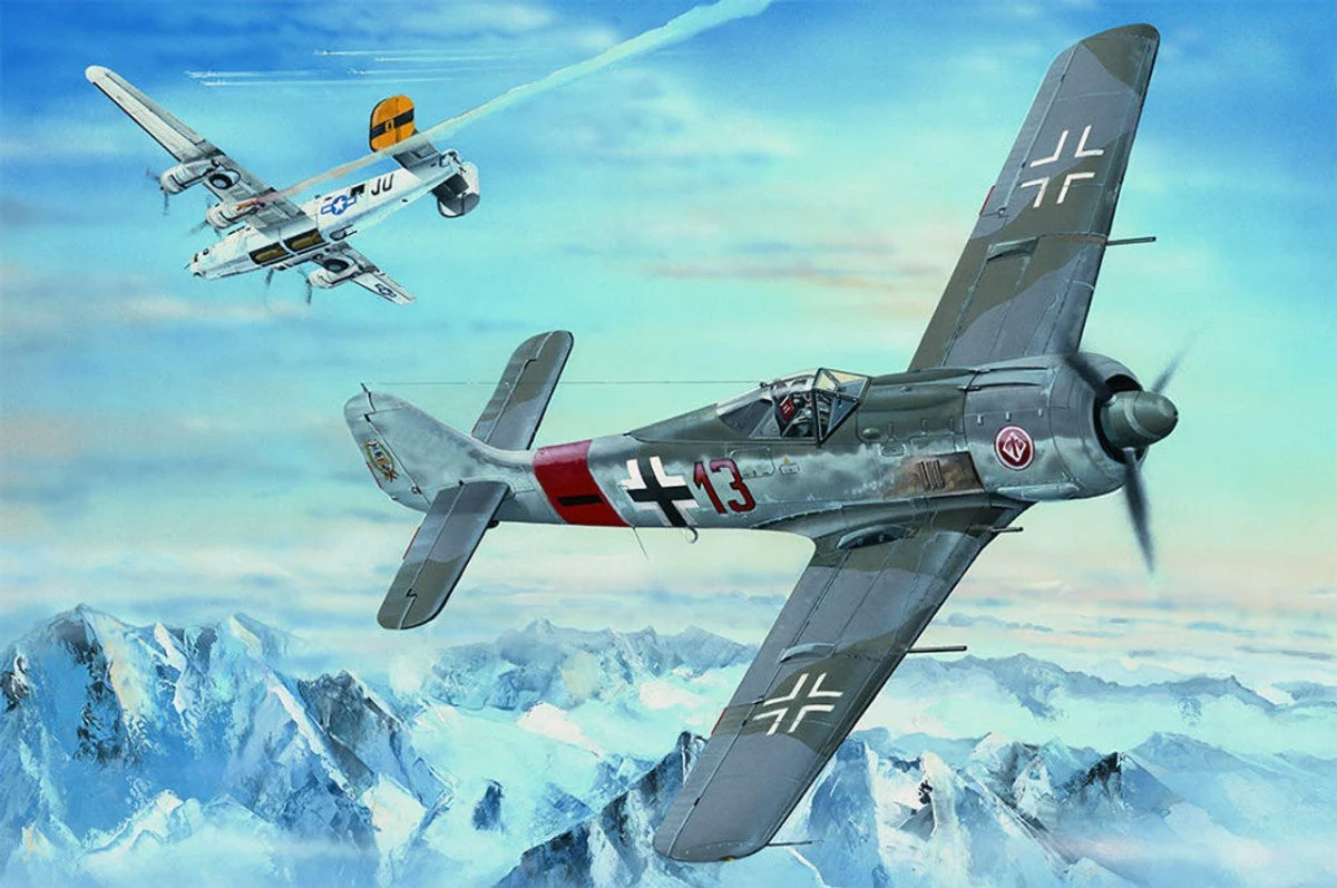 Hobby Boss 1/18 Hobby Boss Focke-Wulf Fw 190A-8 - HY81803