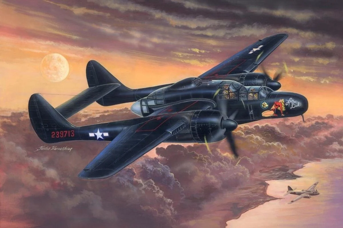 Hobby Boss 1/32 Hobby Boss P-61B Black Widow