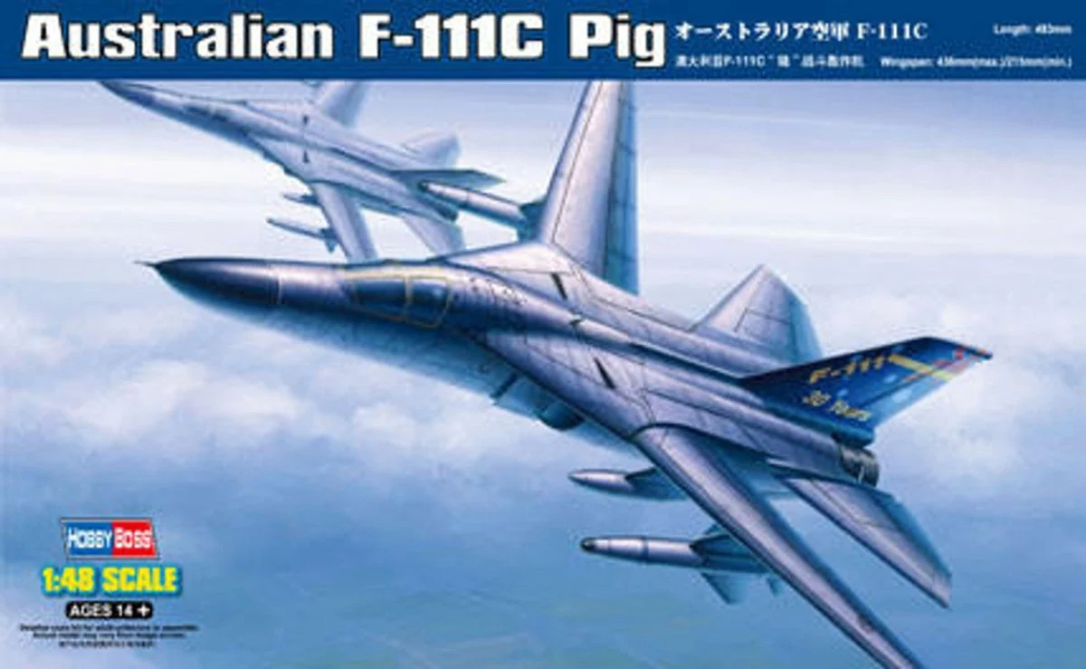 Hobby Boss 1/48 Hobby Boss Australian F-111C 'Pig' - HY80349