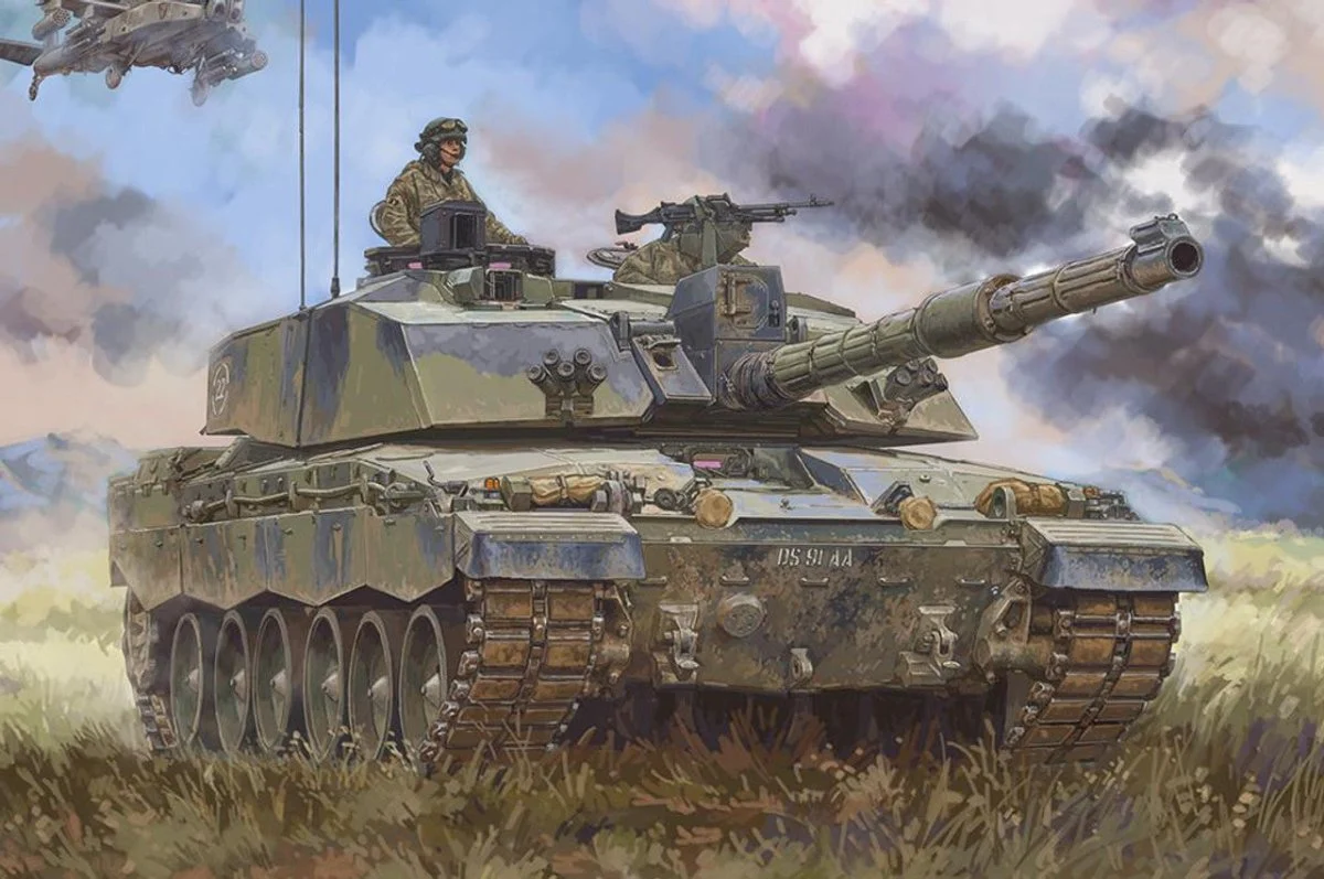 Hobby Boss 1/48 Hobby Boss British Challenger II MBT