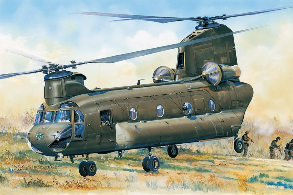 Hobby Boss 1/48 Hobby Boss CH-47D Chinook