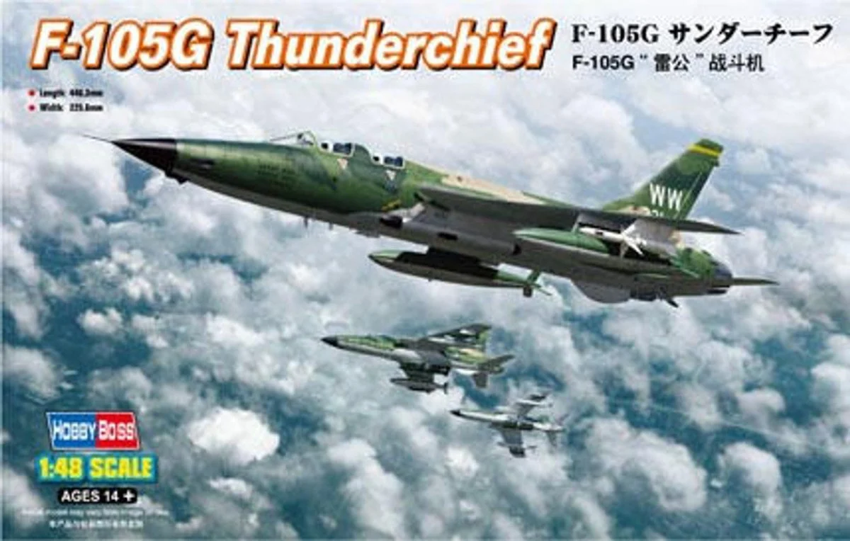 Hobby Boss 1/48 Hobby Boss F-105G Thunderchief