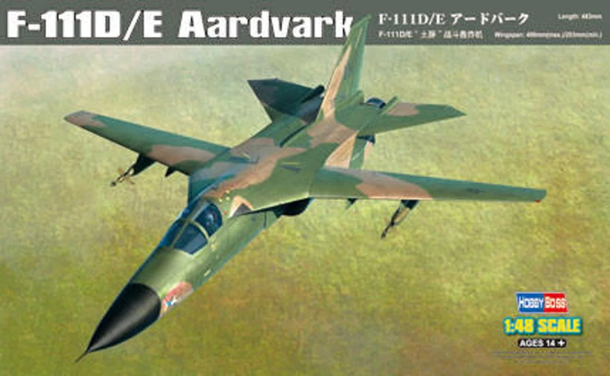 Hobby Boss 1/48 Hobby Boss F-111D/E Aardvark