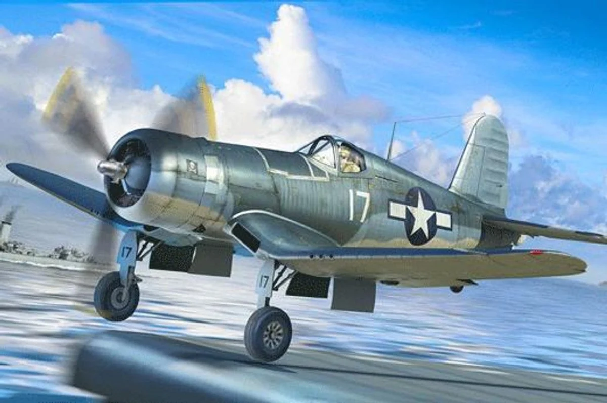 Hobby Boss 1/48 Hobby Boss F4U-1A Corsair Plastic Model Kit
