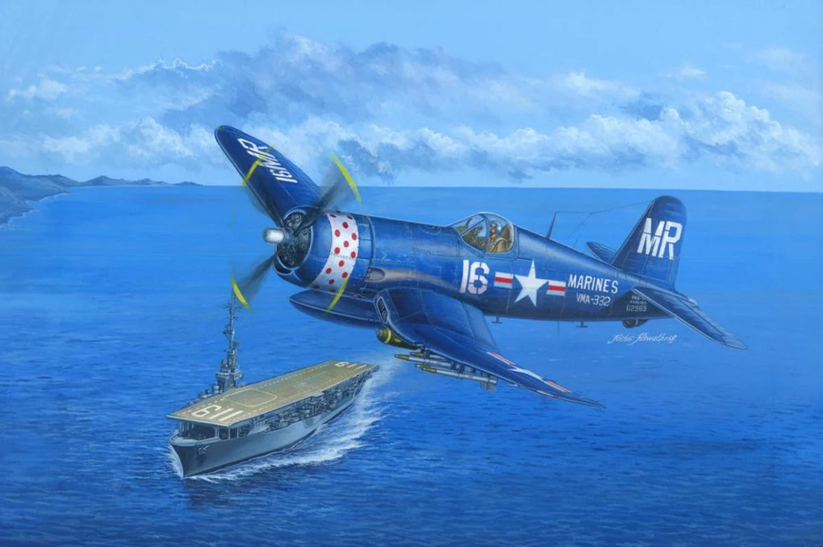 Hobby Boss 1/48 Hobby Boss F4U-4B Corsair - HY80388