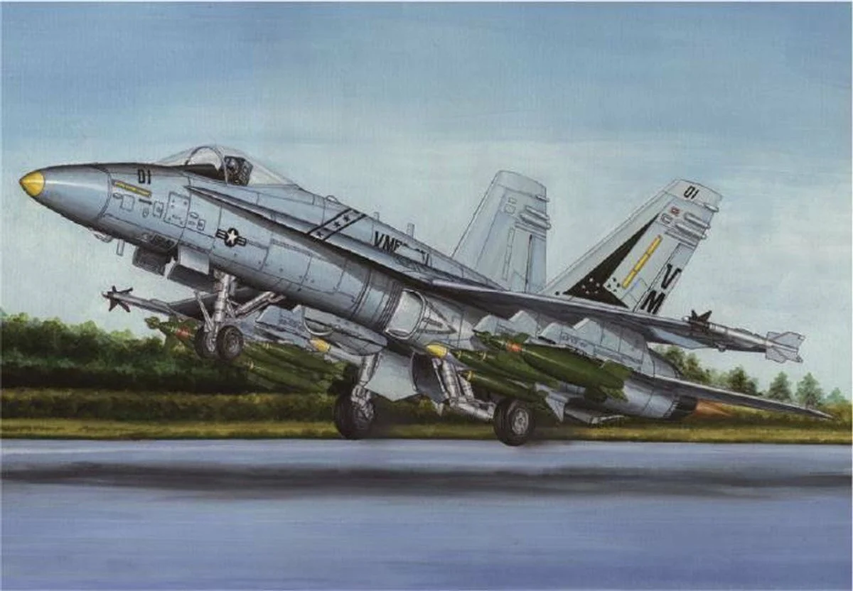 Hobby Boss 1/48 Hobby Boss F/A-18A Hornet