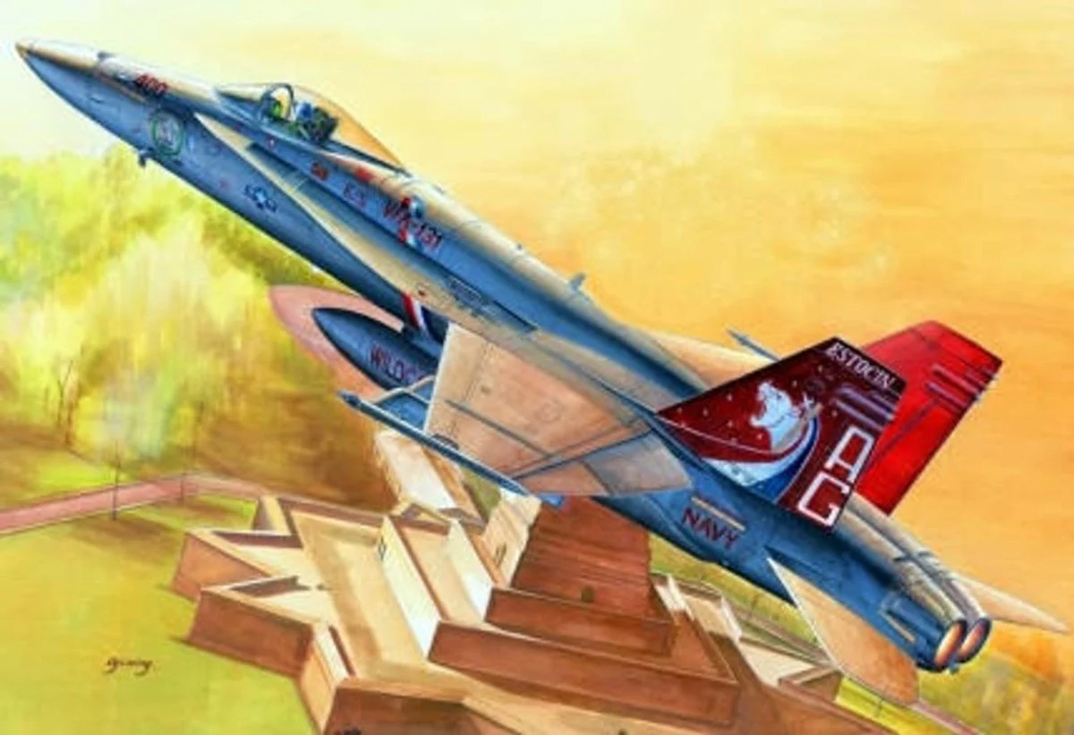 Hobby Boss 1/48 Hobby Boss F/A-18C Hornet