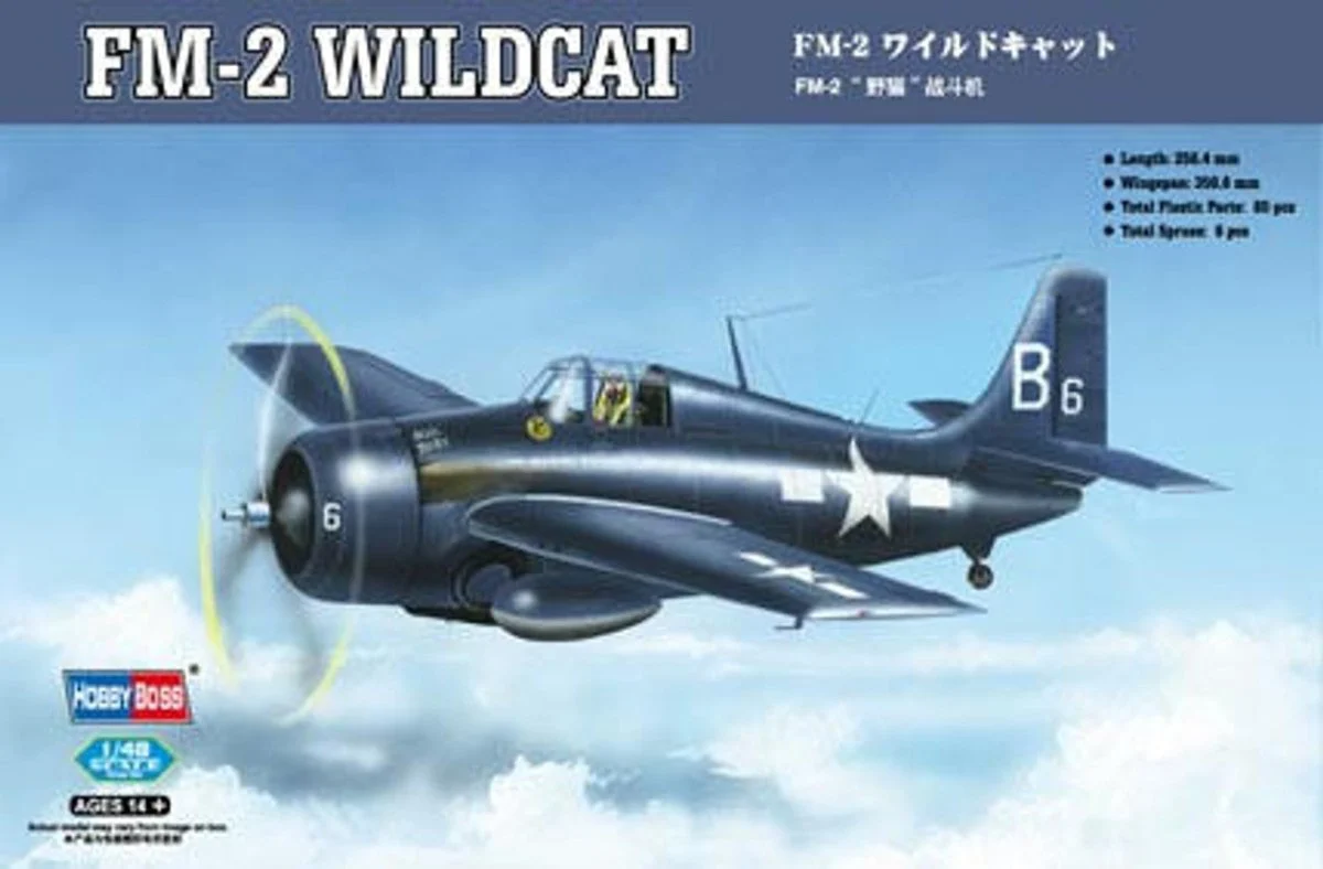 Hobby Boss 1/48 Hobby Boss FM-2 Wildcat