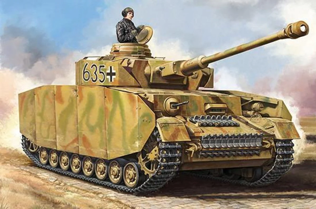 Hobby Boss 1/48 Hobby Boss German Pzkpfw IV Ausf.H Medium Tank Plastic Model Kit
