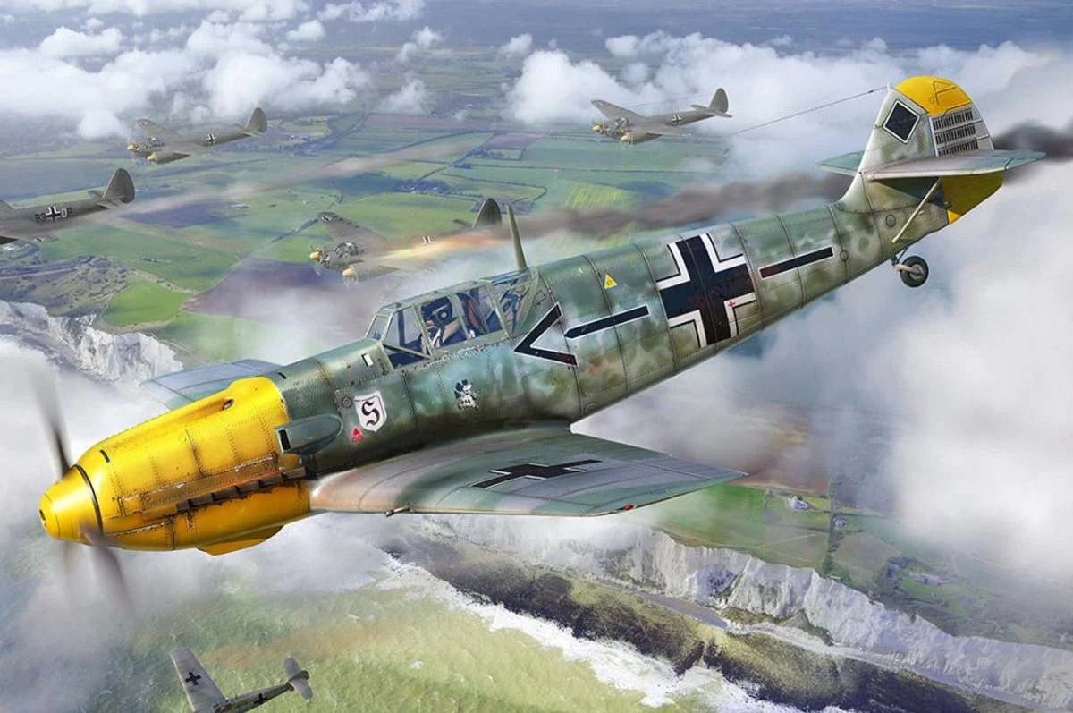 Hobby Boss 1/48 Hobby Boss Messerschmitt Bf109E-4