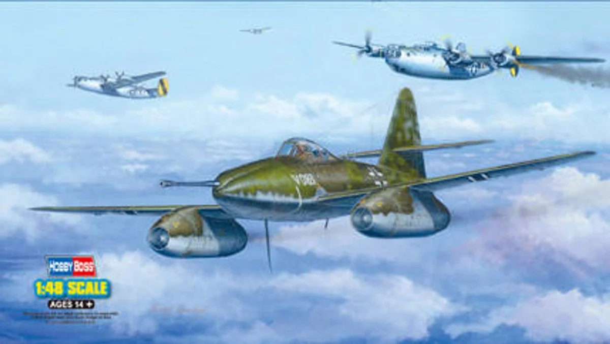 Hobby Boss 1/48 Hobby Boss Messerschmitt Me 262 A-1a/U4 - HY80372