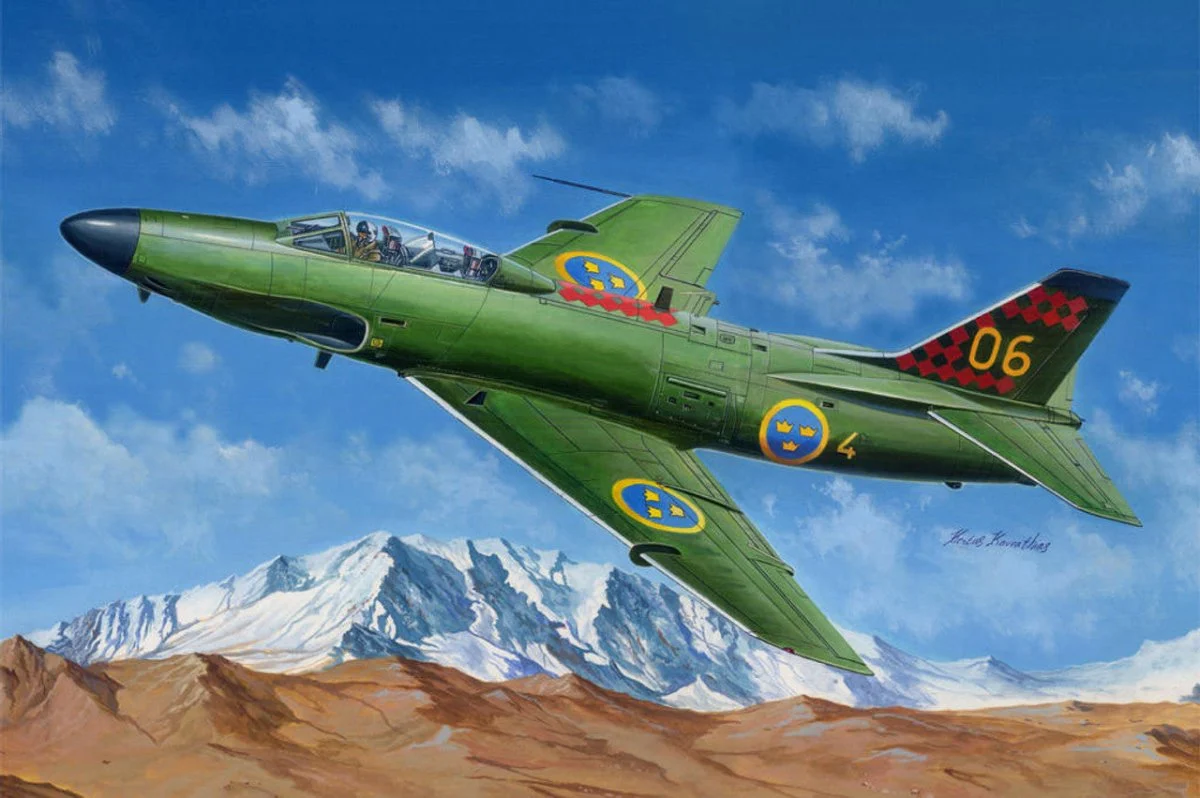 Hobby Boss 1/48 Hobby Boss Saab J-32B/E Lansen - HY81752