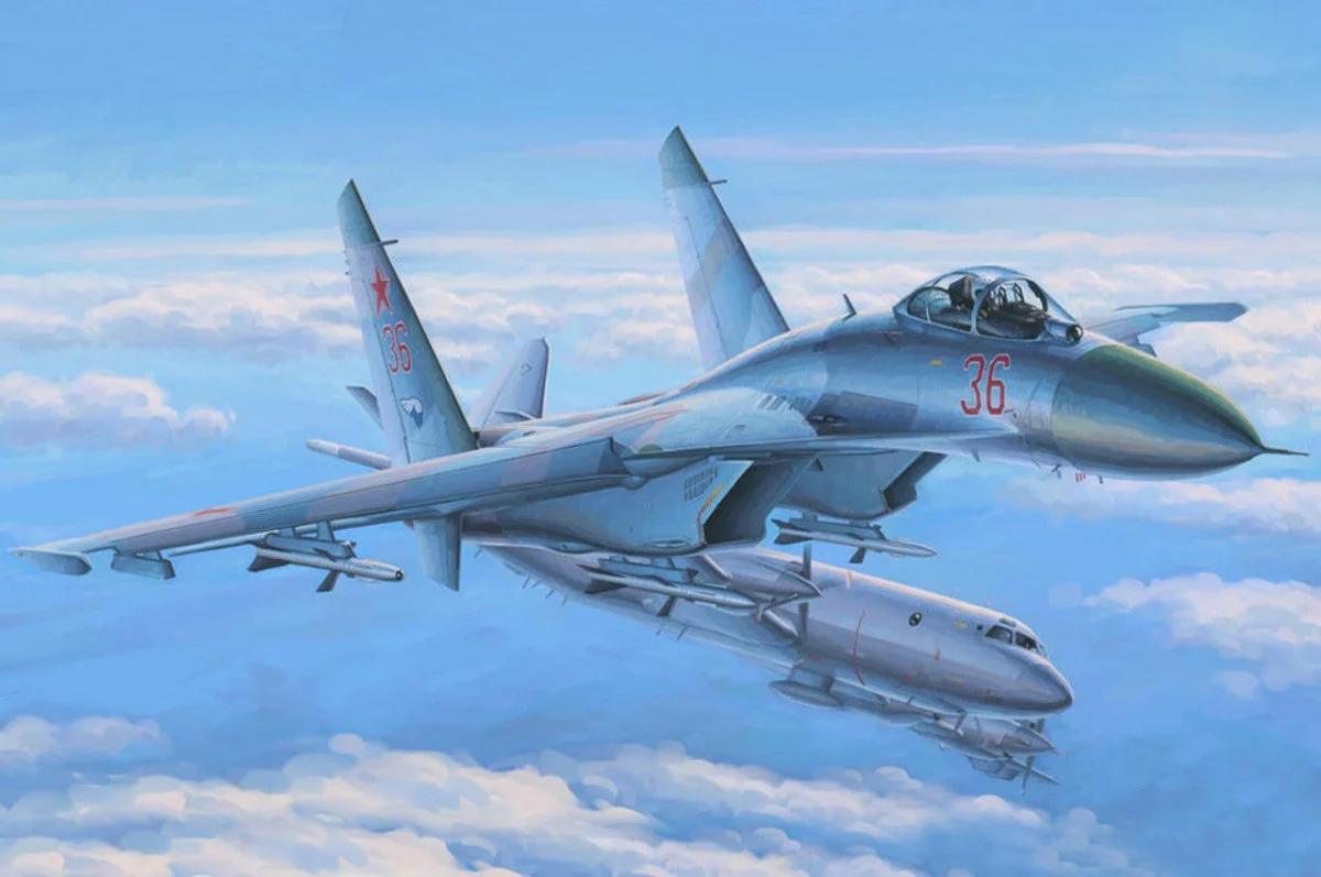 Hobby Boss 1/48 Hobby Boss Su-27 Flanker Early - HY81712