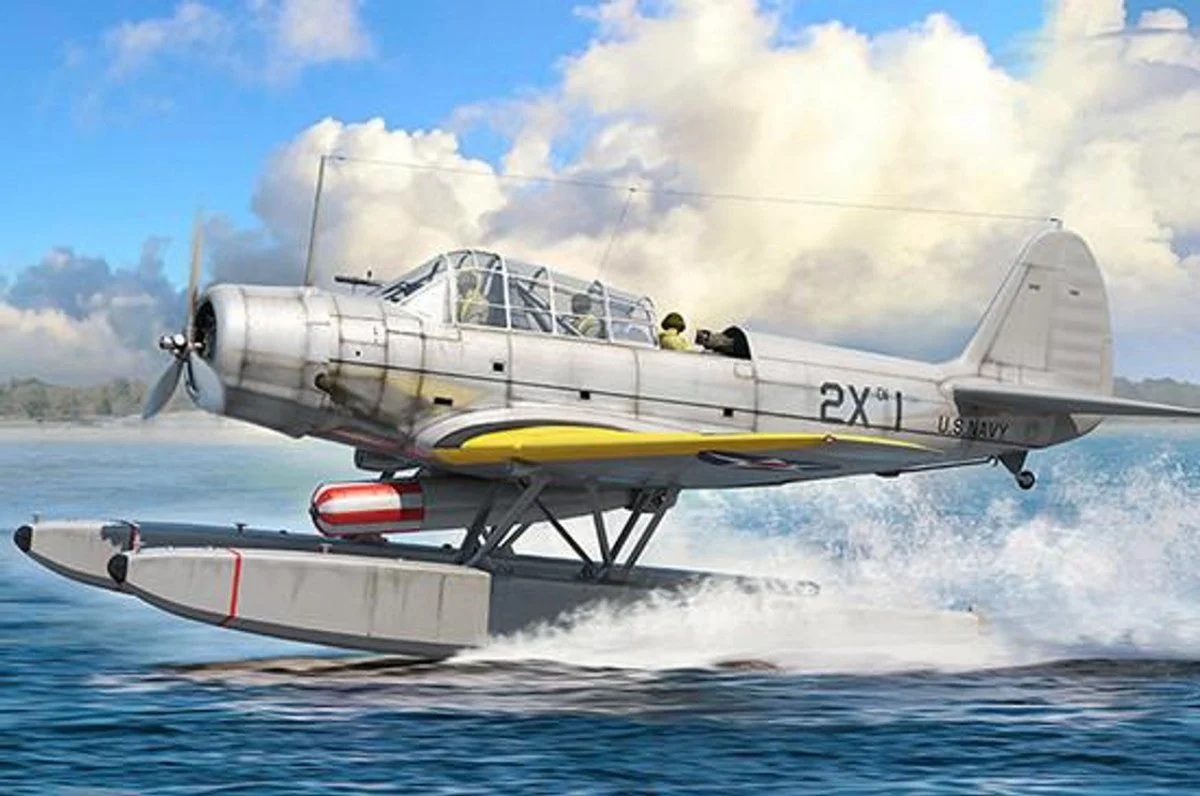 Hobby Boss 1/48 Hobby Boss TBD-1A Devastator Plastic Model Kit