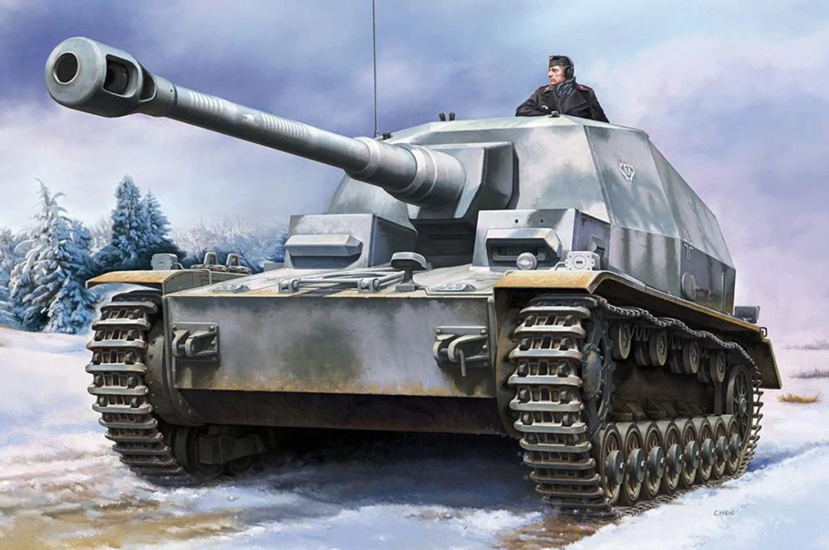 Hobby Boss 1/48 Hobbyboss German Pz.Sfl.Iva Dicker Max Plastic Model Kit