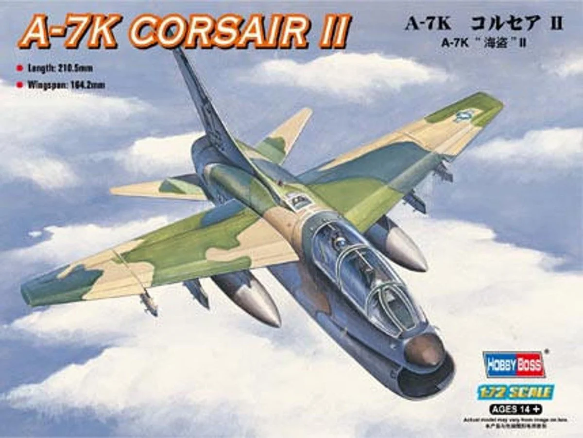 Hobby Boss 1/72 Hobby Boss A-7K Corsair II - HY87212