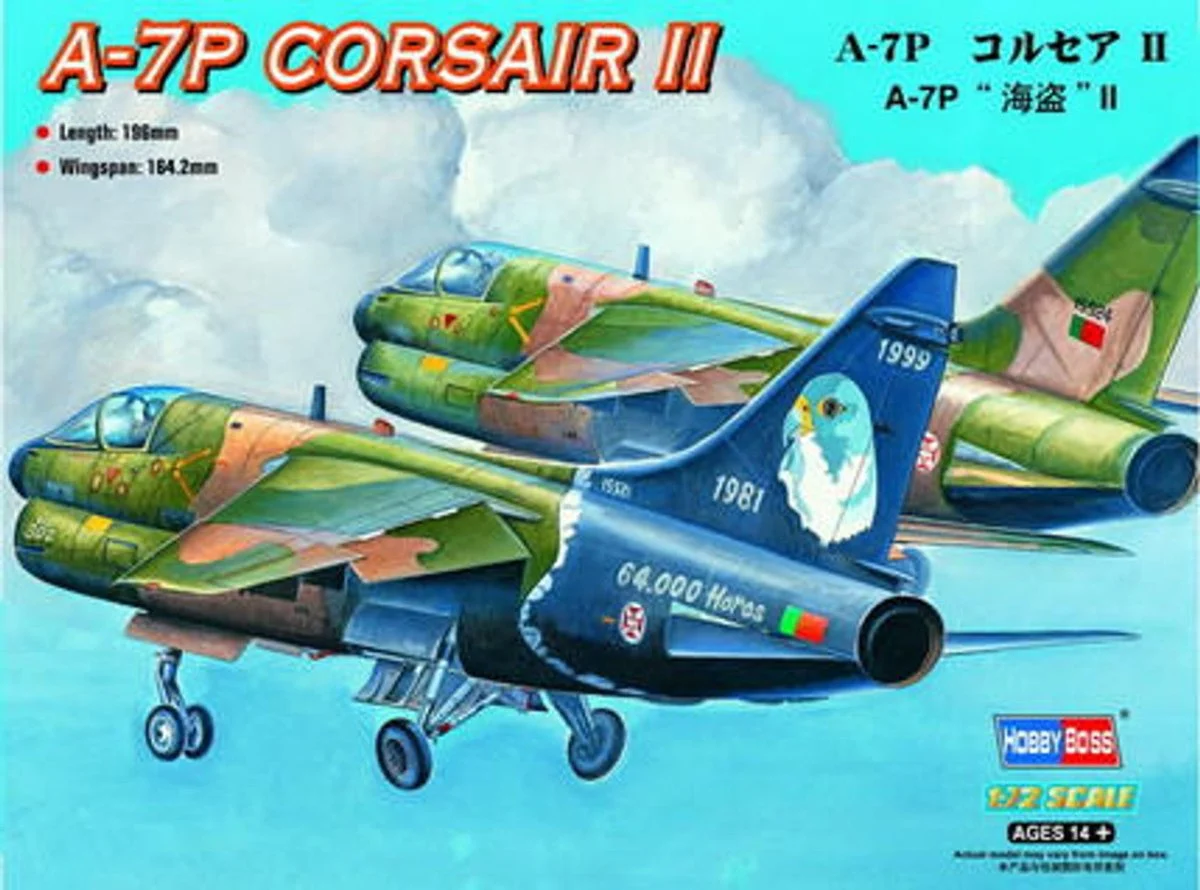Hobby Boss 1/72 Hobby Boss A-7P Corsair II - HY87205