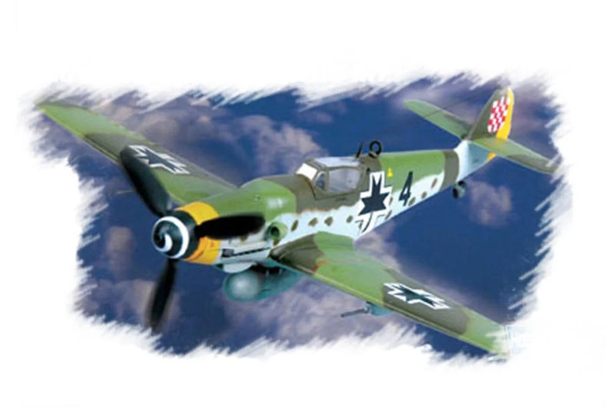 Hobby Boss 1/72 Hobby Boss Bf 109G-10 Easy Assembly - HY80227