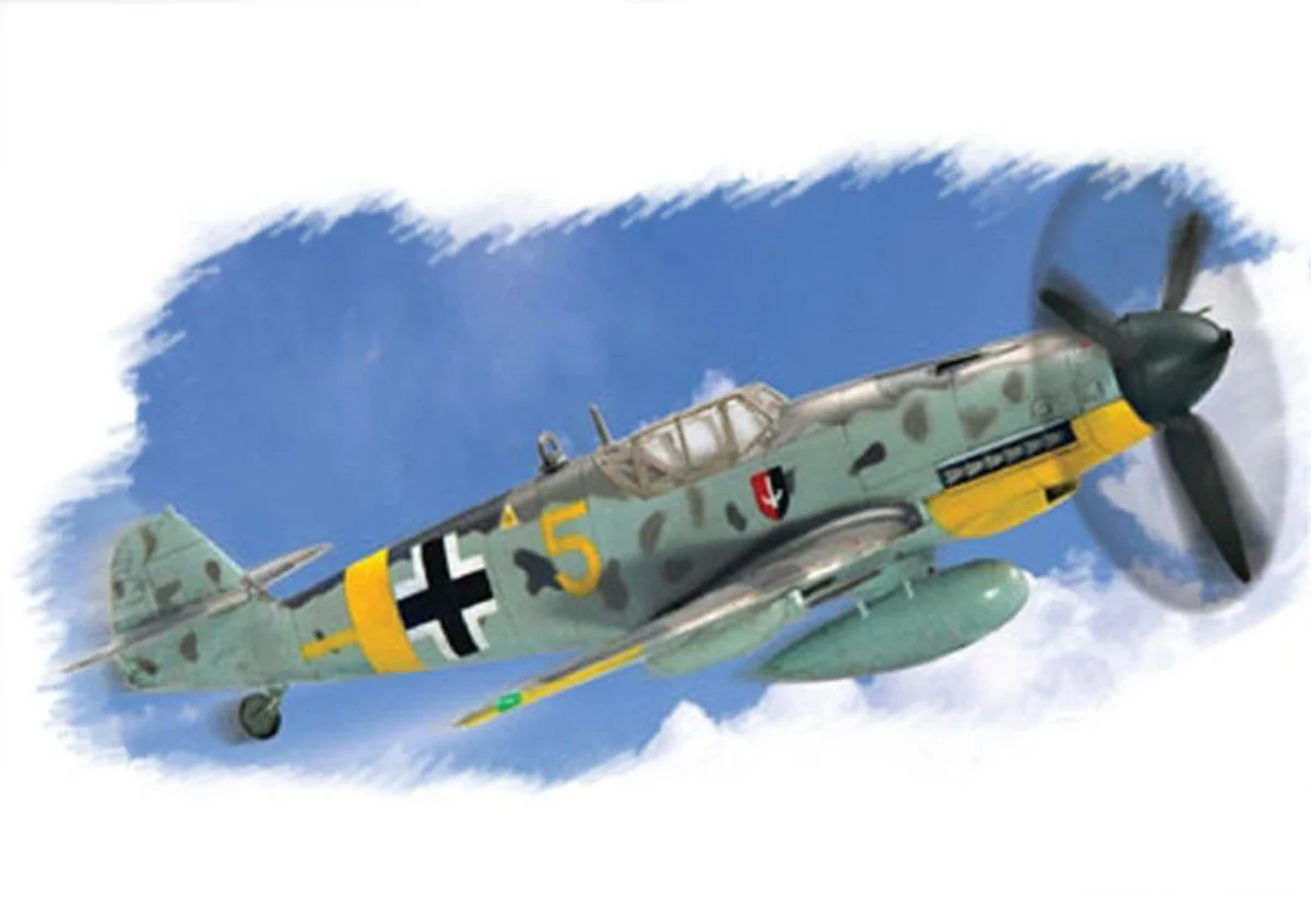 Hobby Boss 1/72 Hobby Boss Bf 109G-2 Easy Assembly - HY80223