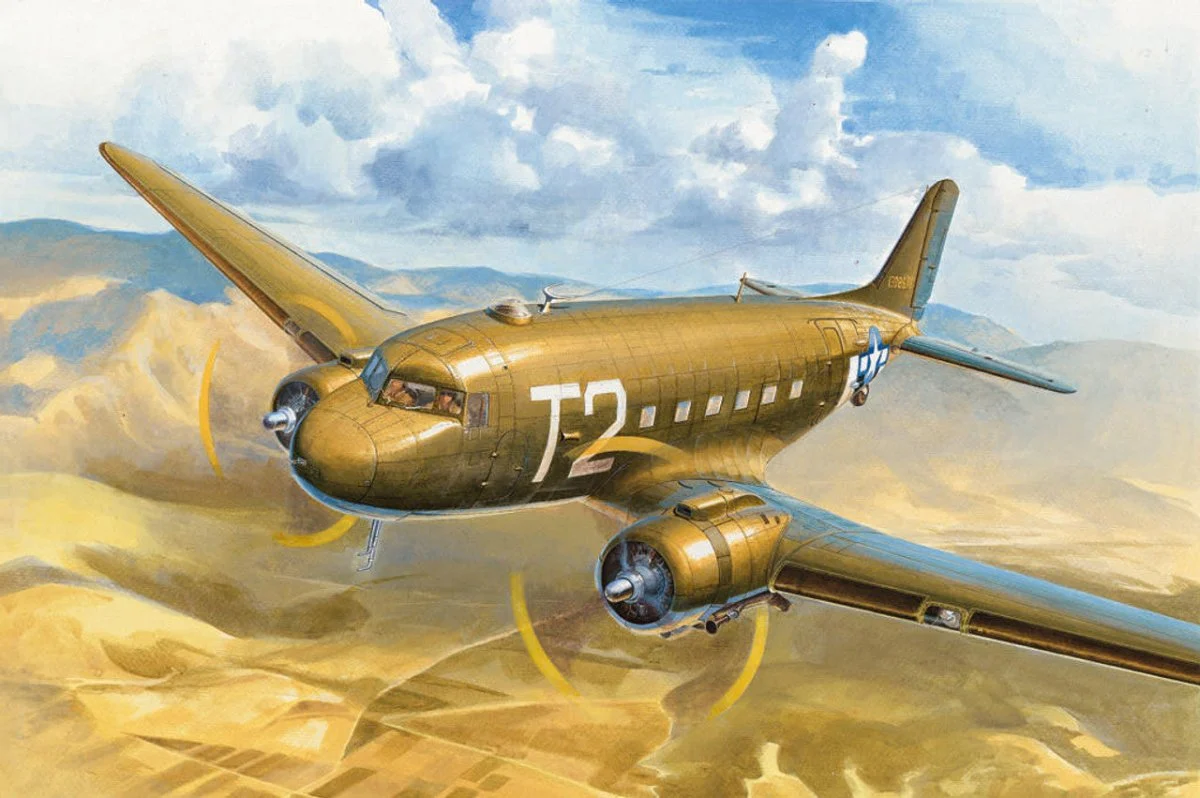 Hobby Boss 1/72 Hobby Boss C-47A Skytrain
