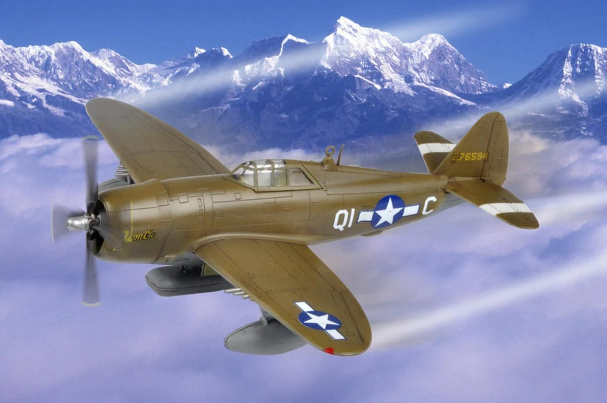 Hobby Boss 1/72 Hobby Boss Easy Assembly P-47D Thunderbolt Razorback - HY80283