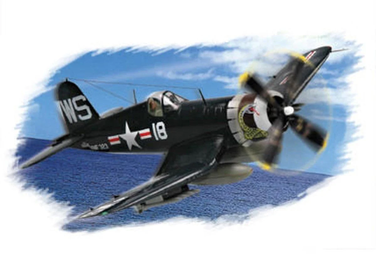 Hobby Boss 1/72 Hobby Boss F4U-4 Corsair Easy Assembly - HY80218