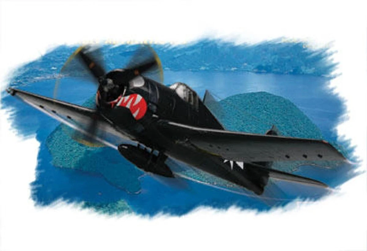 Hobby Boss 1/72 Hobby Boss F6F-5 Hellcat Easy Assembly Plastic Model Kit