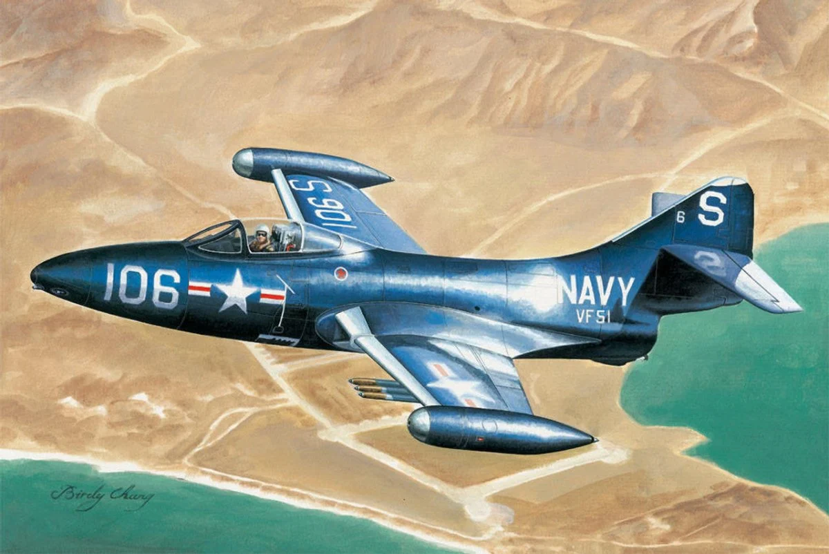 Hobby Boss 1/72 Hobby Boss F9F-3 Panther