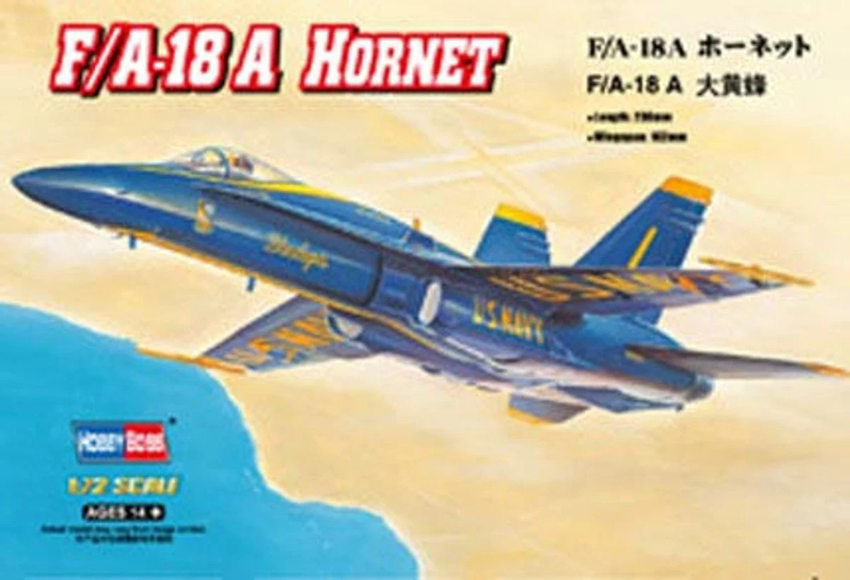 Hobby Boss 1/72 Hobby Boss F/A-18A Hornet - HY80268