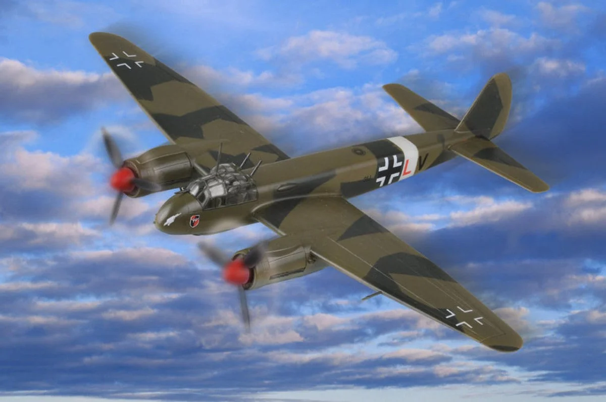 Hobby Boss 1/72 Hobby Boss German Ju88 Fighter Easy Assembly - HY80297