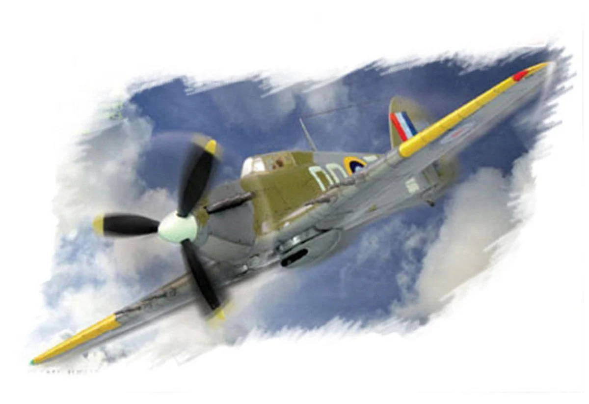Hobby Boss 1/72 Hobby Boss Hurricane Mk.II Easy Assembly - HY80215