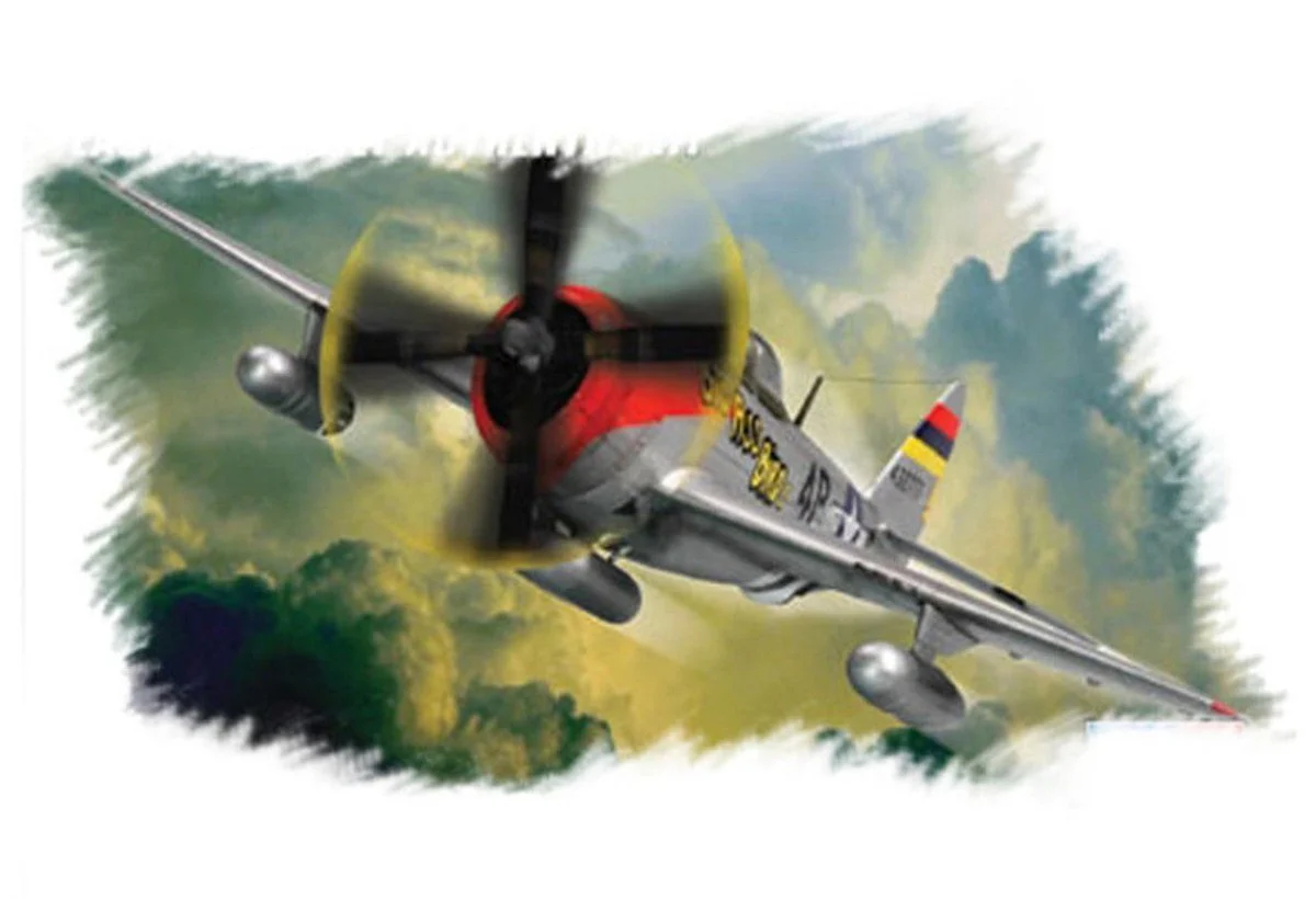 Hobby Boss 1/72 Hobby Boss P-47D Thunderbolt Easy Assembly - HY80257