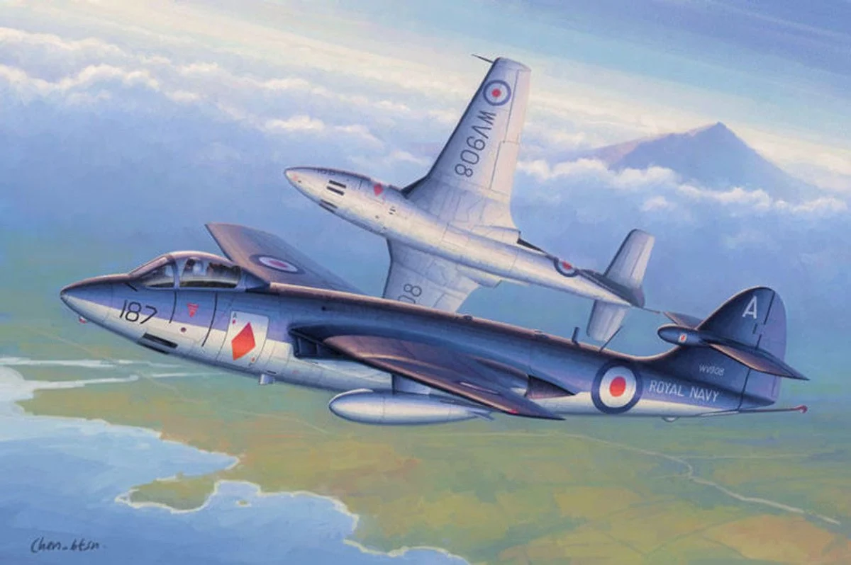 Hobby Boss 1/72 Hobby Boss Seahawk FGA.6 - HY87251