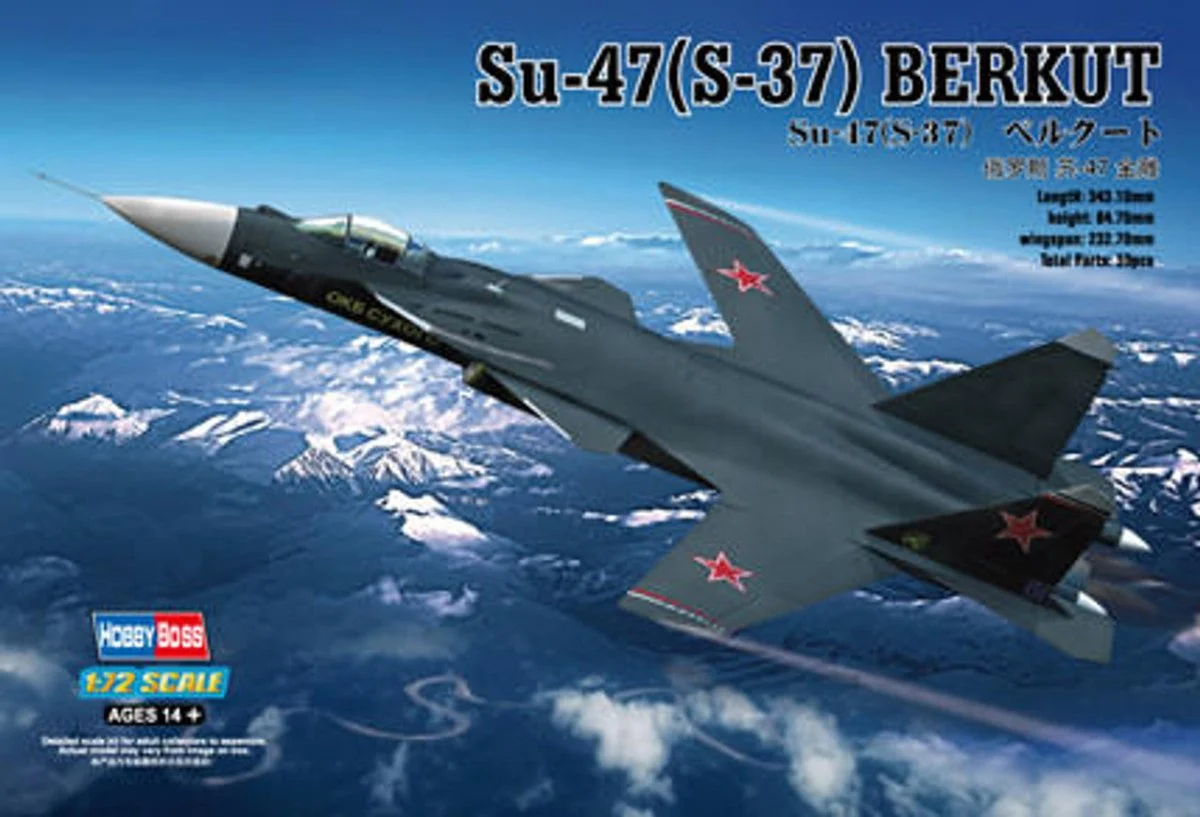 Hobby Boss 1/72 Hobby Boss Su-47 (S-37) Berkut - HY80211