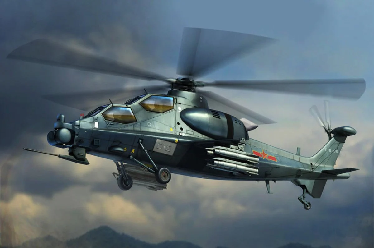 Hobby Boss 1/72 Hobby Boss Z-10 Attack Helicopter - HY87253